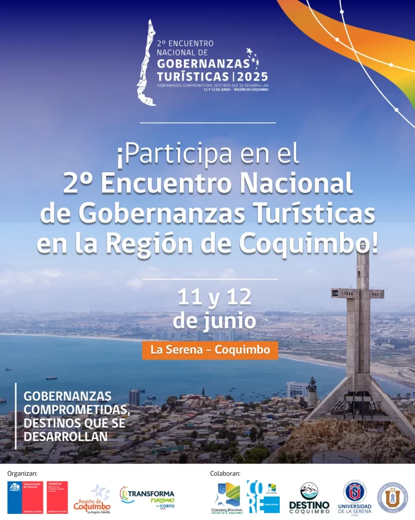 Región de Coquimbo recibe 2° Encuentro Nacional de Gobernanzas Turísticas