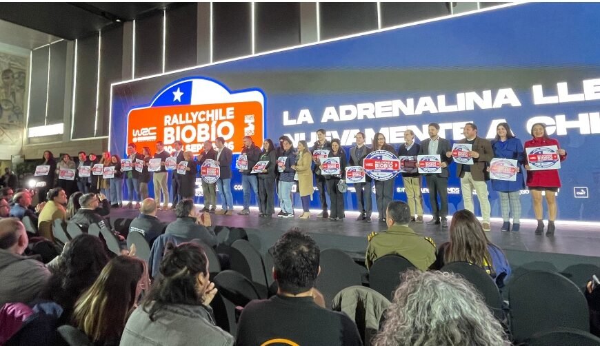 Biobío lanza oficialmente el WRC Rally Chile Biobío 2026 con 141 empresas adheridas al Sello Rally